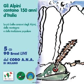 Gli Alpini cantano 150 anni d'Italia